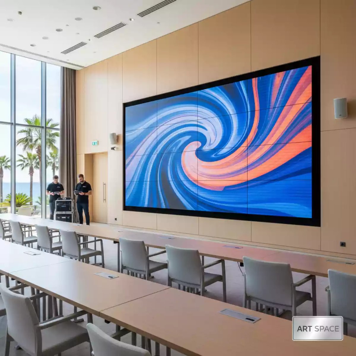 Аренда Экраны светодиодные P4 в отеле Radisson Lazurnaya — ART SPACE