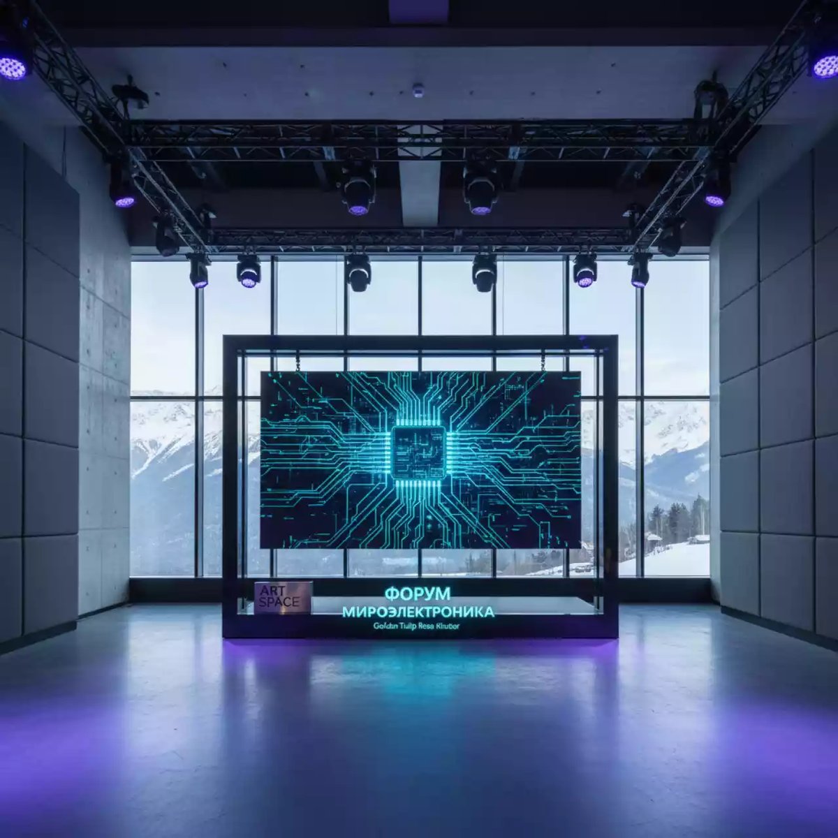 Аренда Экраны светодиодные универсальные P2.5 мм в Golden Tulip Rosa Khutor — ART SPACE