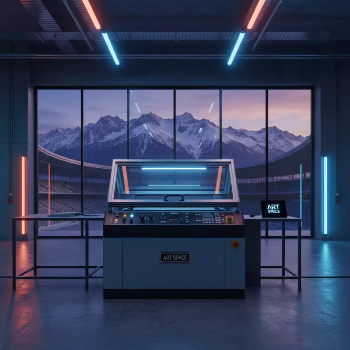 Аренда Экспокамера Nisaya UV 300 на арене «Фишт» — ART SPACE