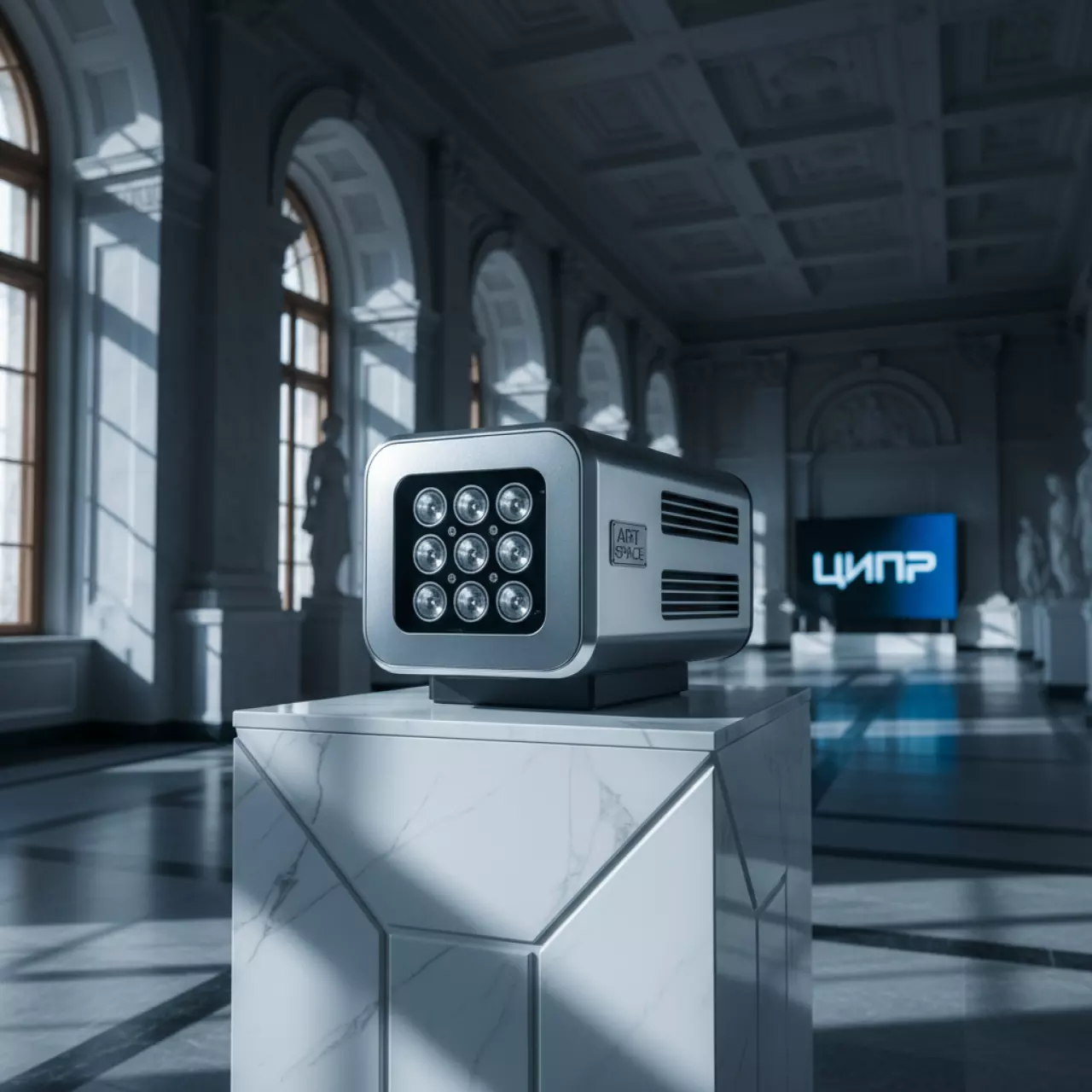 Аренда Экспонирующая камера Stels 16 с охлаждением в Radisson Collection Paradise — ART SPACE