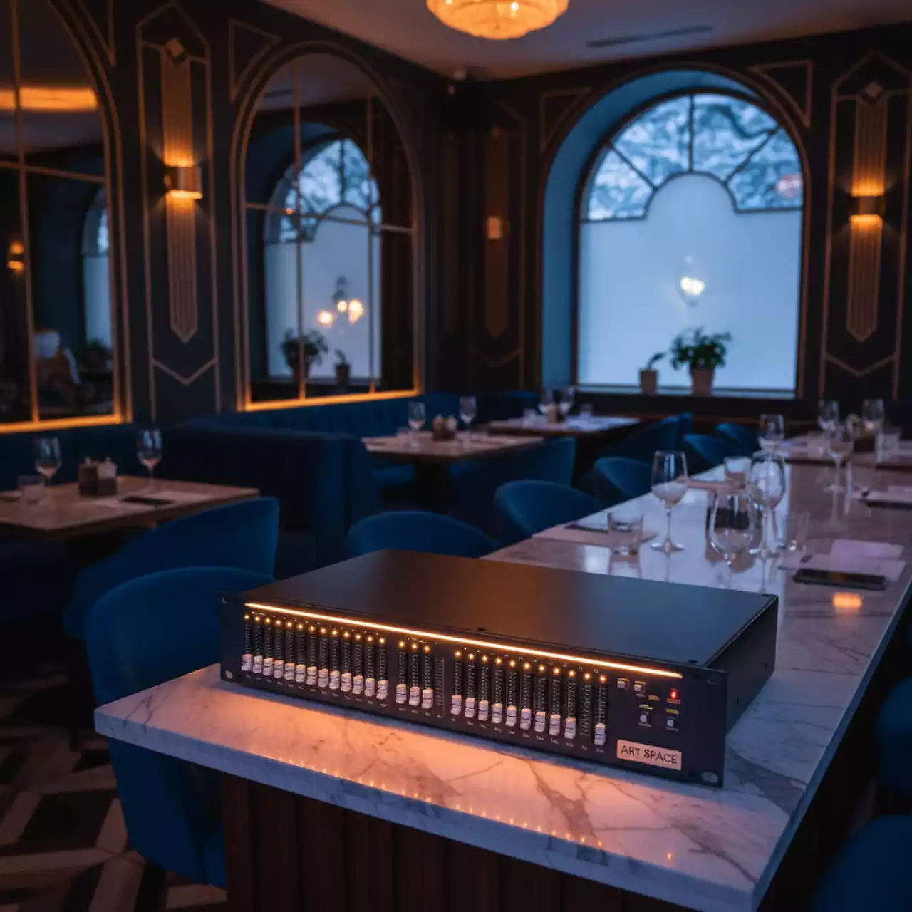 Аренда Эквалайзер dbx 231 двухканальный в ресторане «Сыроварня» — ART SPACE