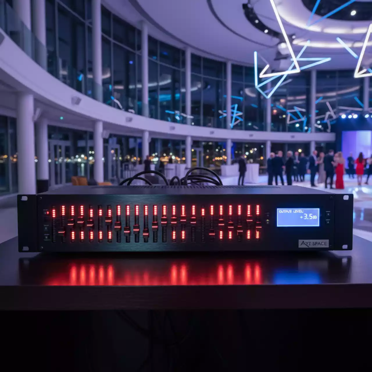 Аренда Эквалайзера графического Mackie DL 1608 в зале «Чайка» (Морпорт) — ART SPACE