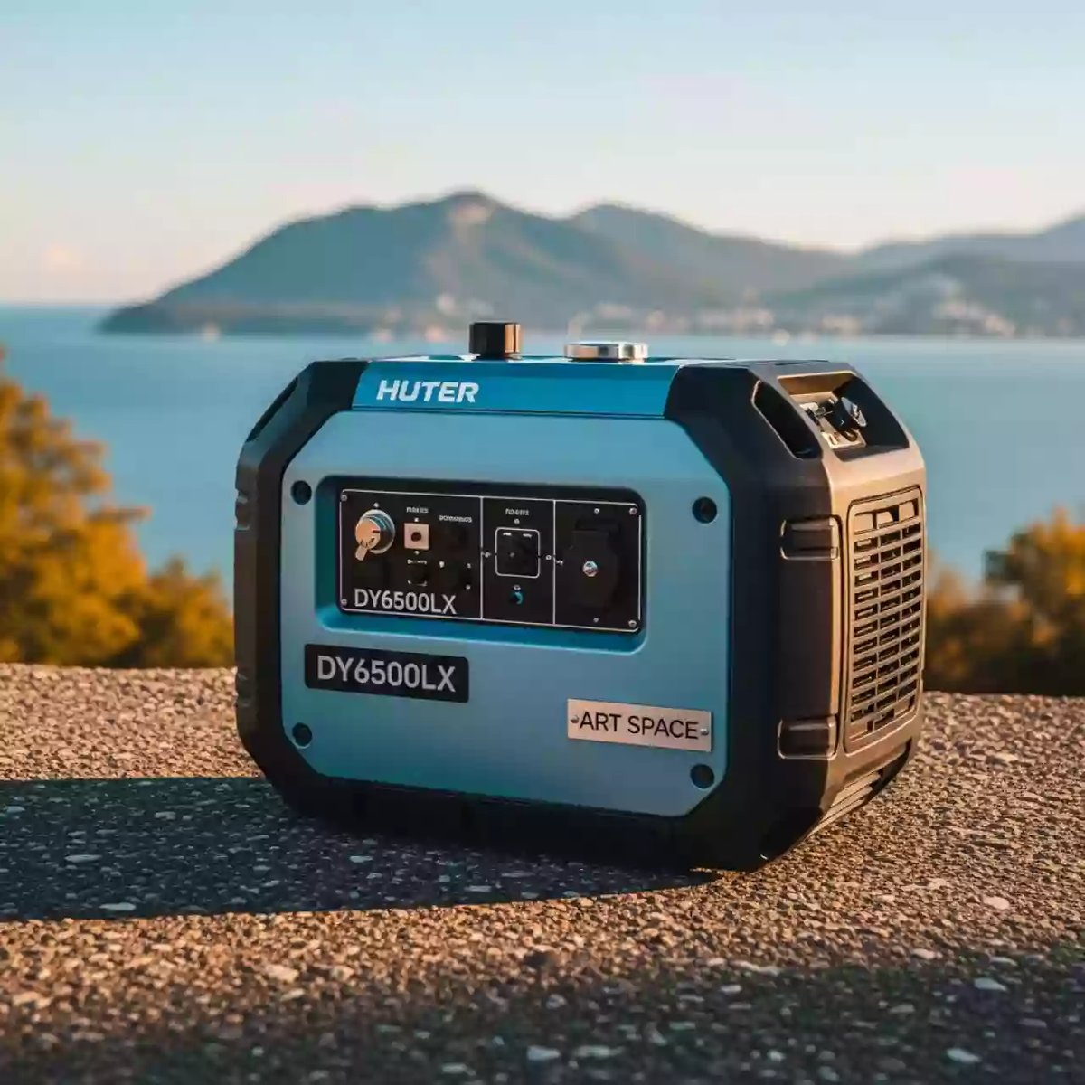 Аренда Электрогенератора Huter DY6500LX в санатории «Сочи» — ART SPACE