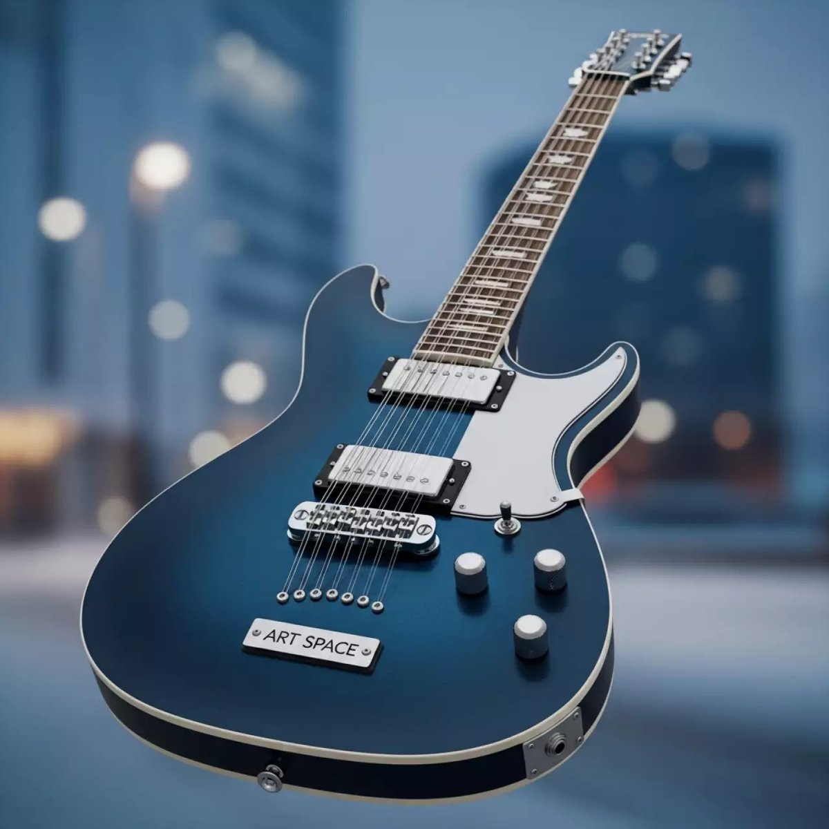 Аренда Электрогитара Мария 12 колковая на Медальной площади — ART SPACE