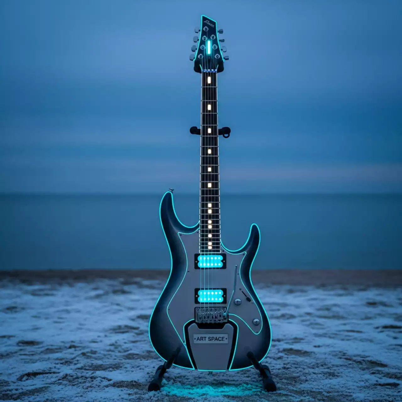 Аренда Электрогитара Мария с 6 струнами на пляже «Ривьера» — ART SPACE