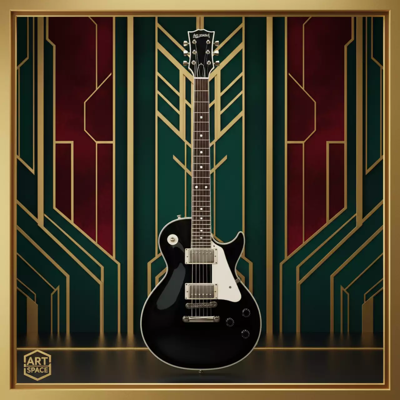 Аренда Электрогитара Squier Stratocaster Affinity RW Black в комплексе «Дагомыс» — ART SPACE