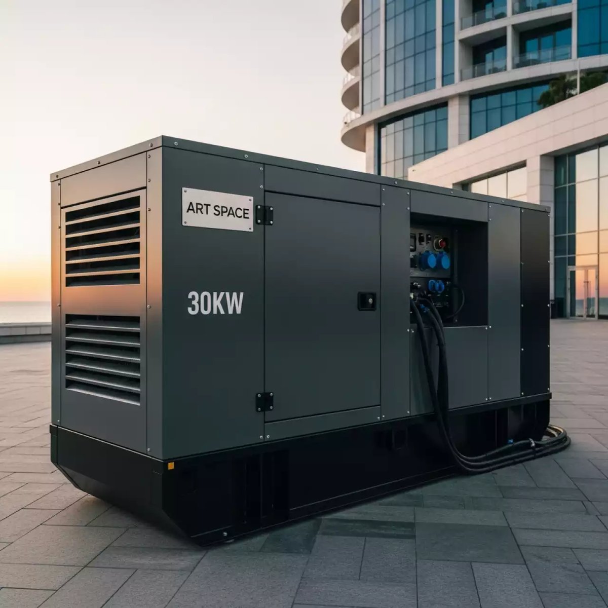 Аренда Электростанция дизельная 30 кВт в Imeretinskiy Hotel — ART SPACE