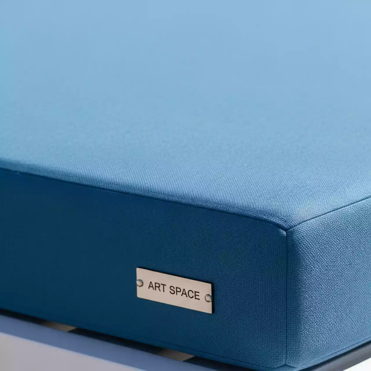 Аренда Элемент мягкий для лежака 1900х580х50 мм водоотталкивающая ткань синий в санатории «Русь» — ART SPACE