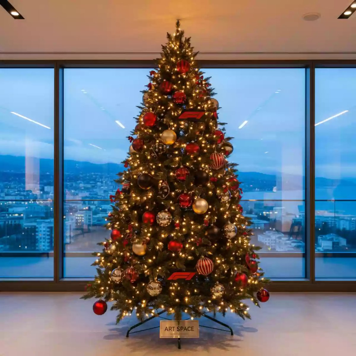 Аренда Елка искусственная 3 м в Radisson Blu Resort & Congress Centre — ART SPACE