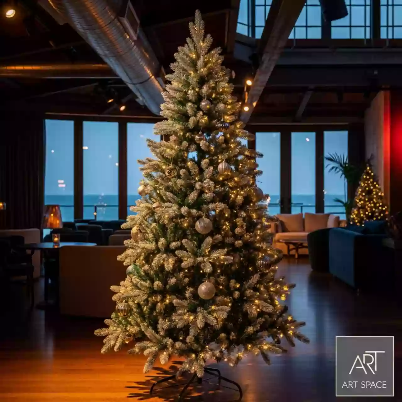 Аренда Елка искусственная Royal Christmas Auckland Premium PVC PE 180 см в пляжном клубе Del Mar — ART SPACE