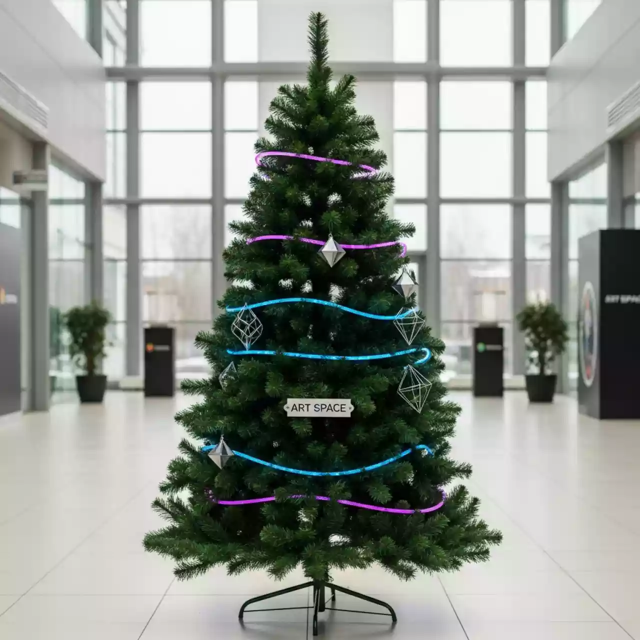 Аренда Елка искусственная Royal Christmas Detroit Premium PVC 180 см в комплексе Sea Galaxy — ART SPACE