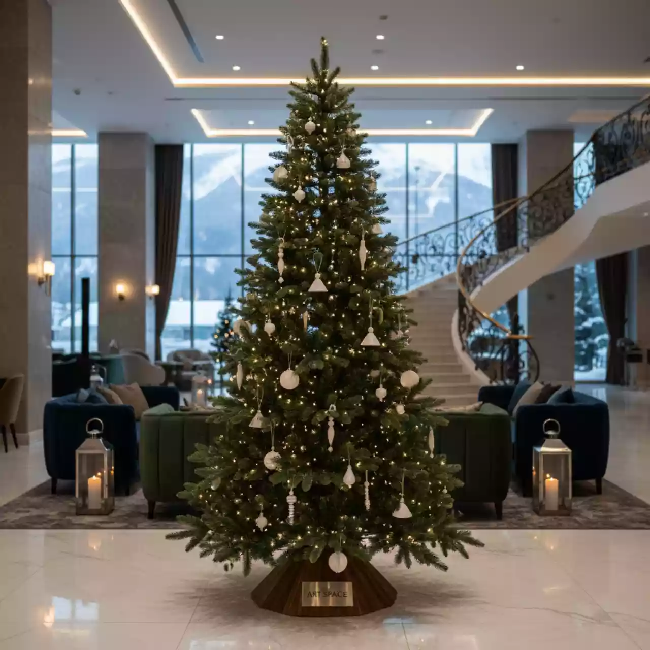 Аренда Елка искусственная Royal Christmas PVC 210 см в Гранд Отель Поляна — ART SPACE