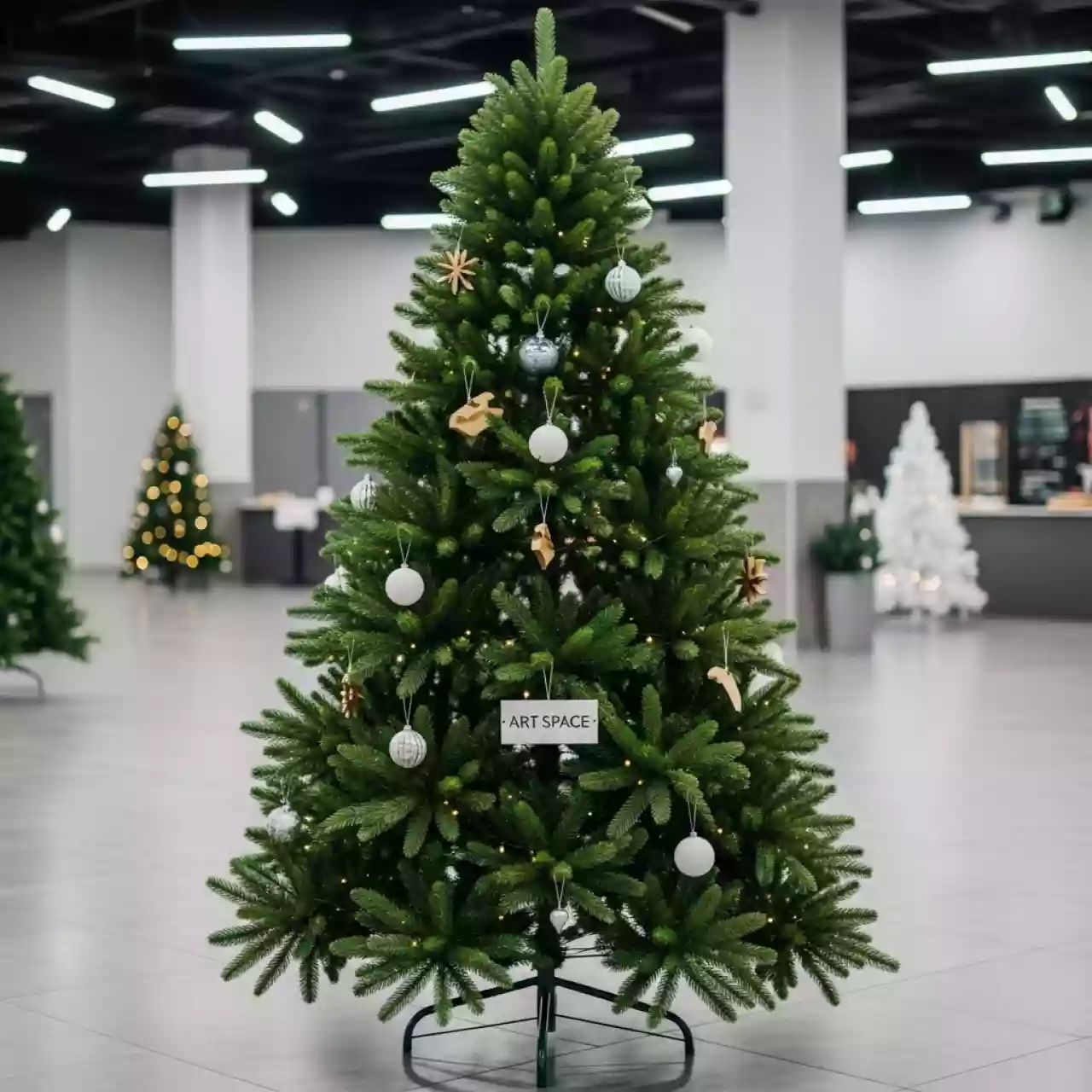 Аренда Елка искусственная Royal Christmas Standard Promo PVC 240 см на арене «Фишт» — ART SPACE