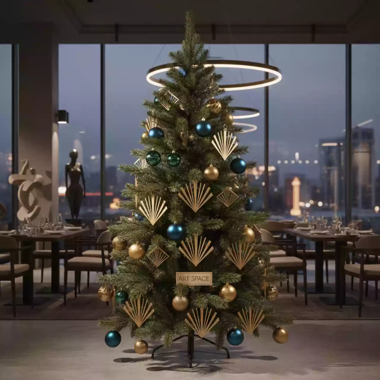 Аренда Елка искусственная Triumph Mister Douglas Pine 160 см в ресторане «Высота 5642» — ART SPACE