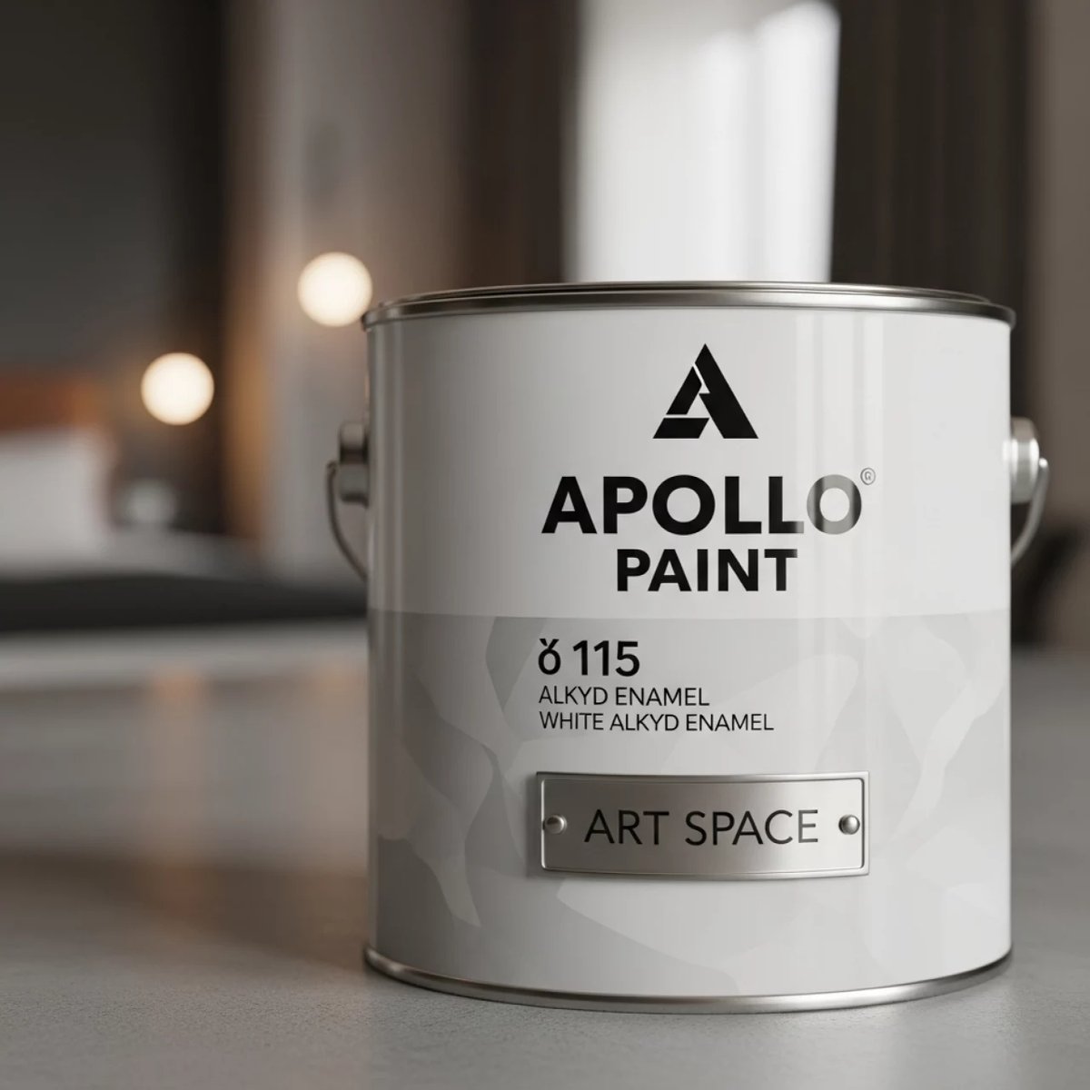 Аренда Эмаль алкидная Apollo Paint ПФ 115 белая в Boutique Hotel PORTUM 1905 — ART SPACE