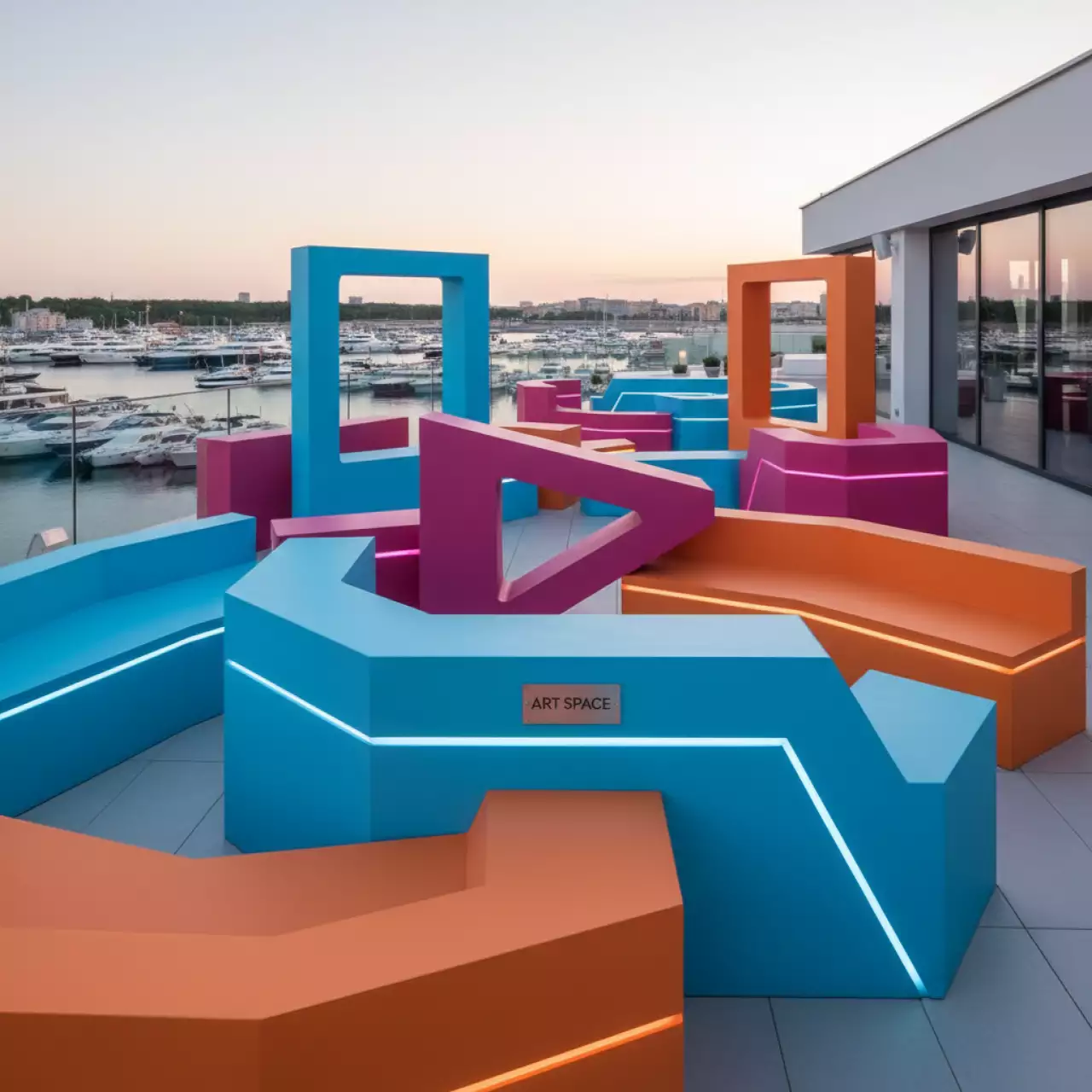 Аренда Эмаль универсальная Tikkurila Pesto 30 в ресторане «Паруса» — ART SPACE