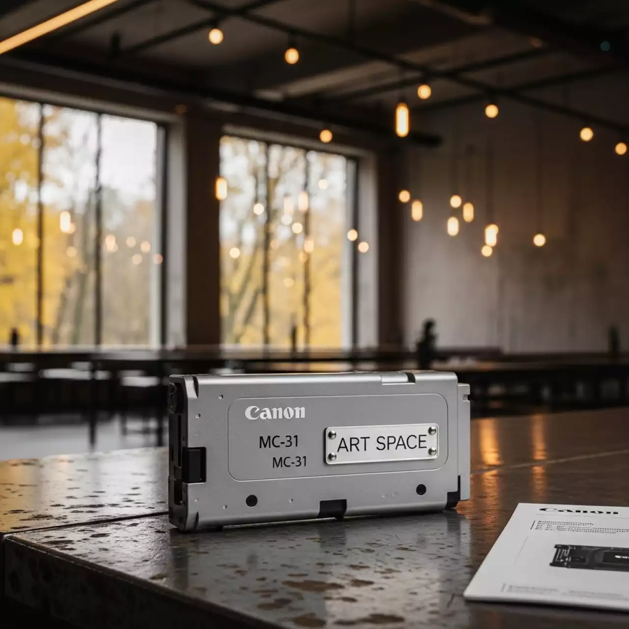 Аренда Емкость для отработанных чернил Canon MC 31 в ресторане «Voda» — ART SPACE