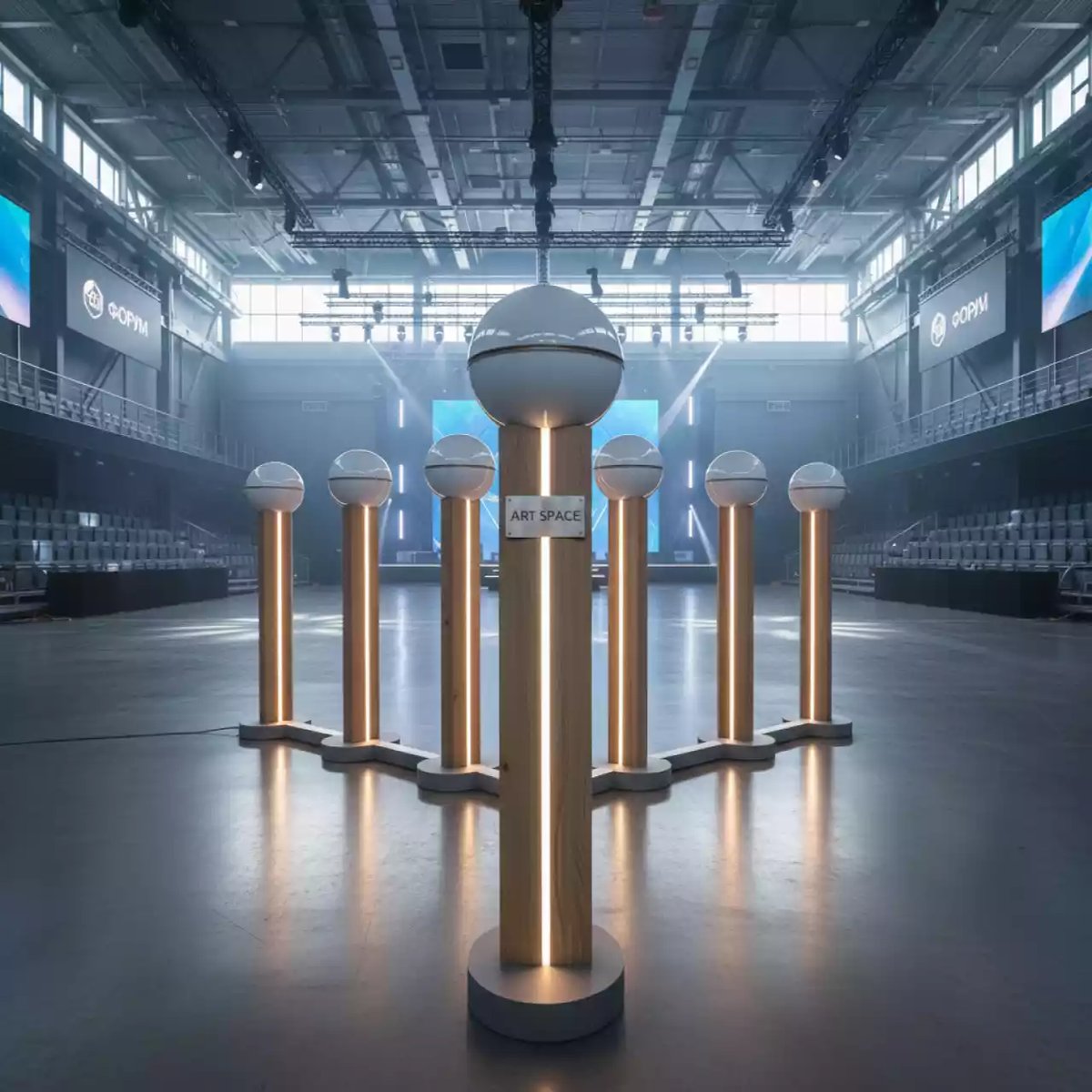 Аренда Эстафета "Колокольчик" в VK Stadium Sirius — ART SPACE