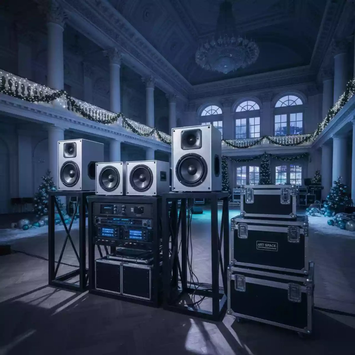 Аренда Эстрада 101 колонки усилители в Зале органной и камерной музыки — ART SPACE