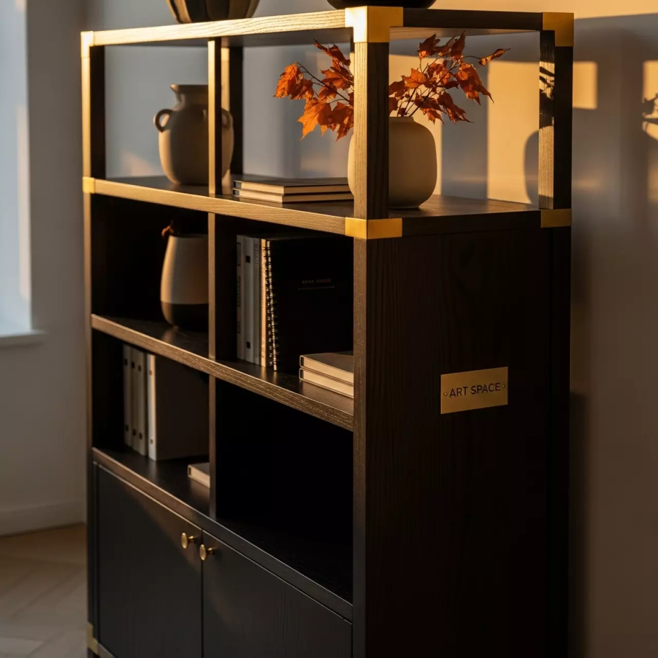 Аренда Этажерка деревянная на вилле «Анна» — ART SPACE