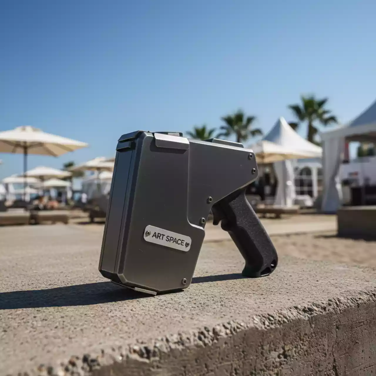 Аренда Этикет пистолет однострочный Mertech MX 2612 на пляже «Мандарин» — ART SPACE