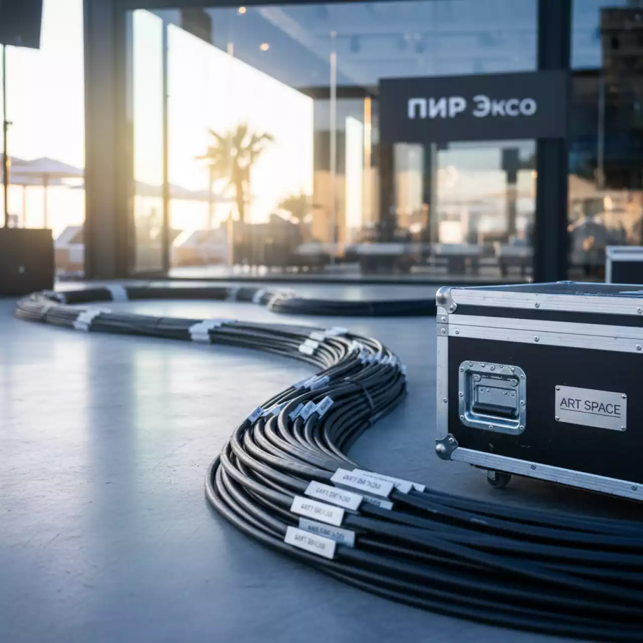 Аренда Этикетки для проводов Avery Zweckform матовые L7950 20 в пляжном клубе Del Mar — ART SPACE