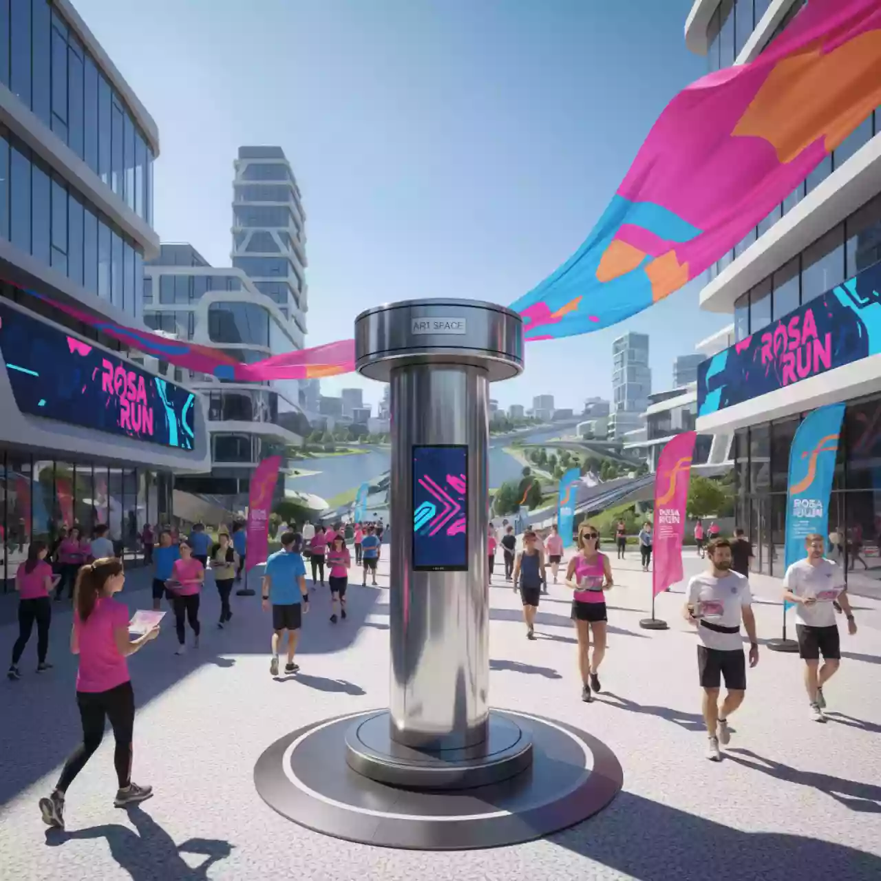 Аренда Ежегодная городская игра "Бегущий город" в Alpha Sirius — ART SPACE