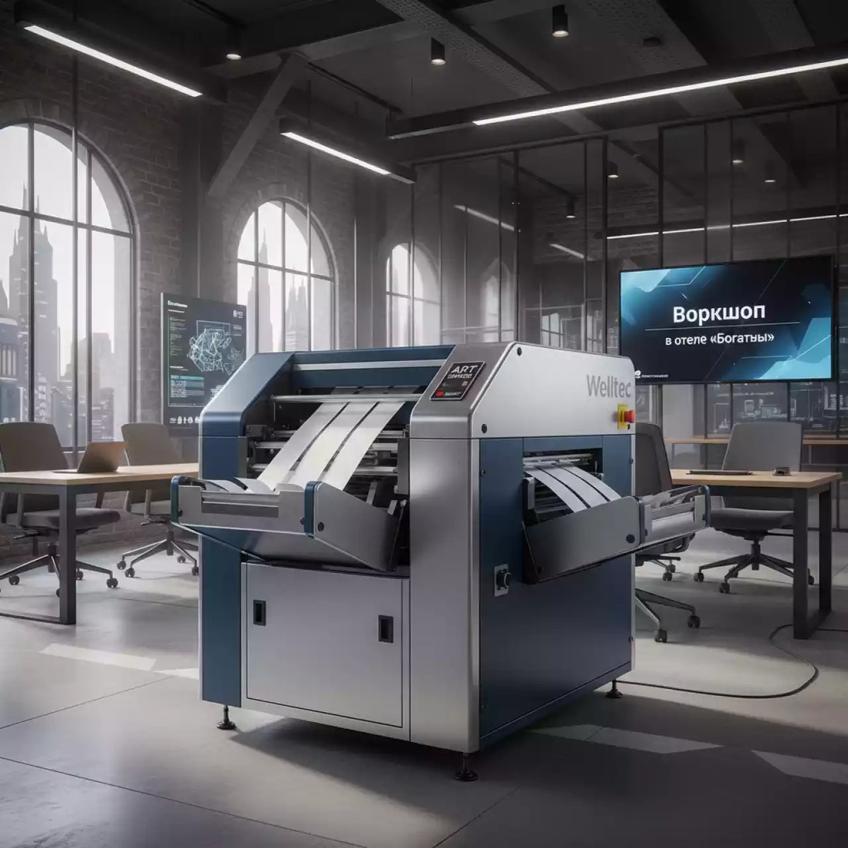 Аренда Фальцовщик бесконвертных почтовых отправлений Welltec DocuSealer VS2 в отеле «Богатырь» — ART SPACE