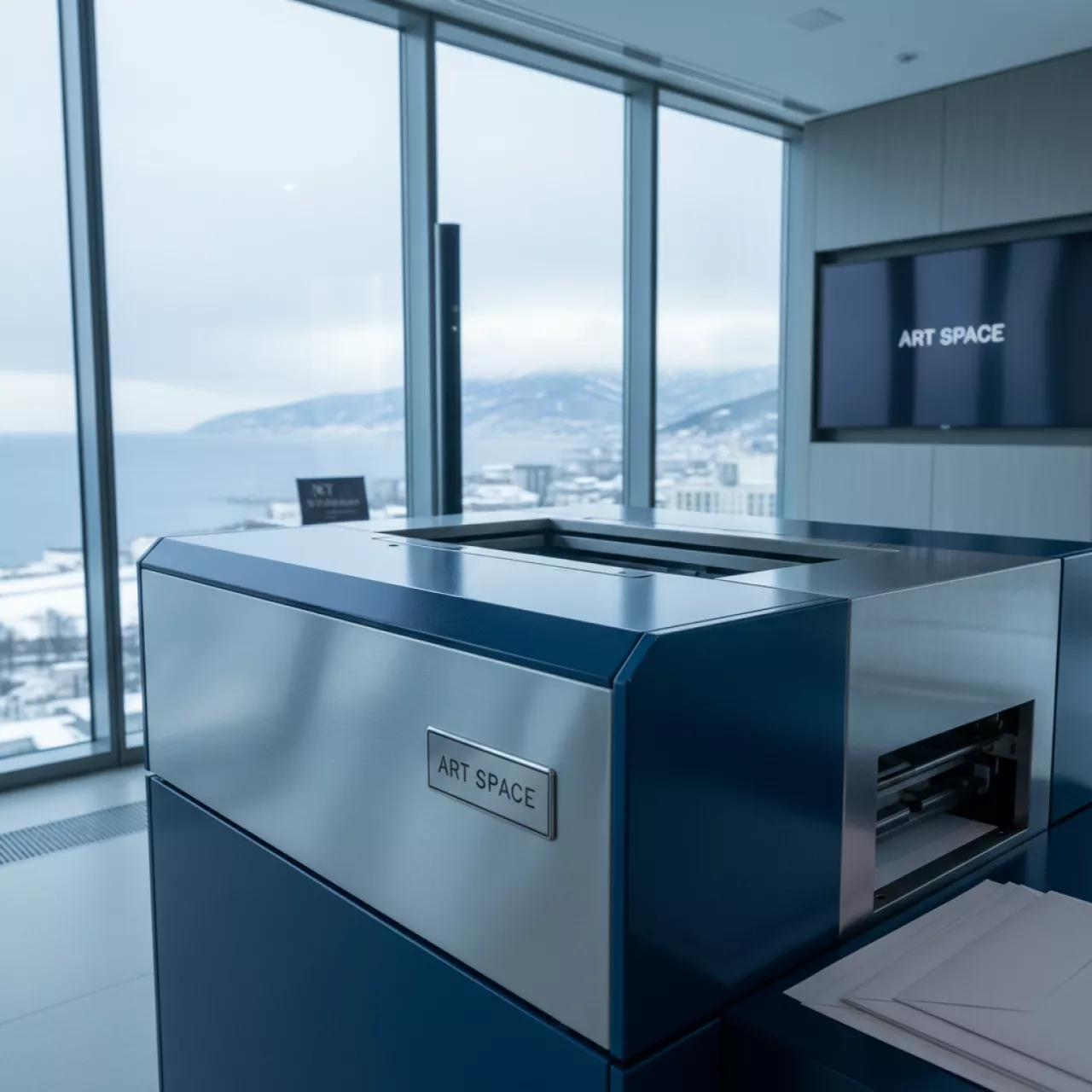 Аренда Фальцовщик бесконвертных почтовых отправлений Welltec MailFinisher 120A в Radisson Blu Resort & Congress Centre — ART SPACE