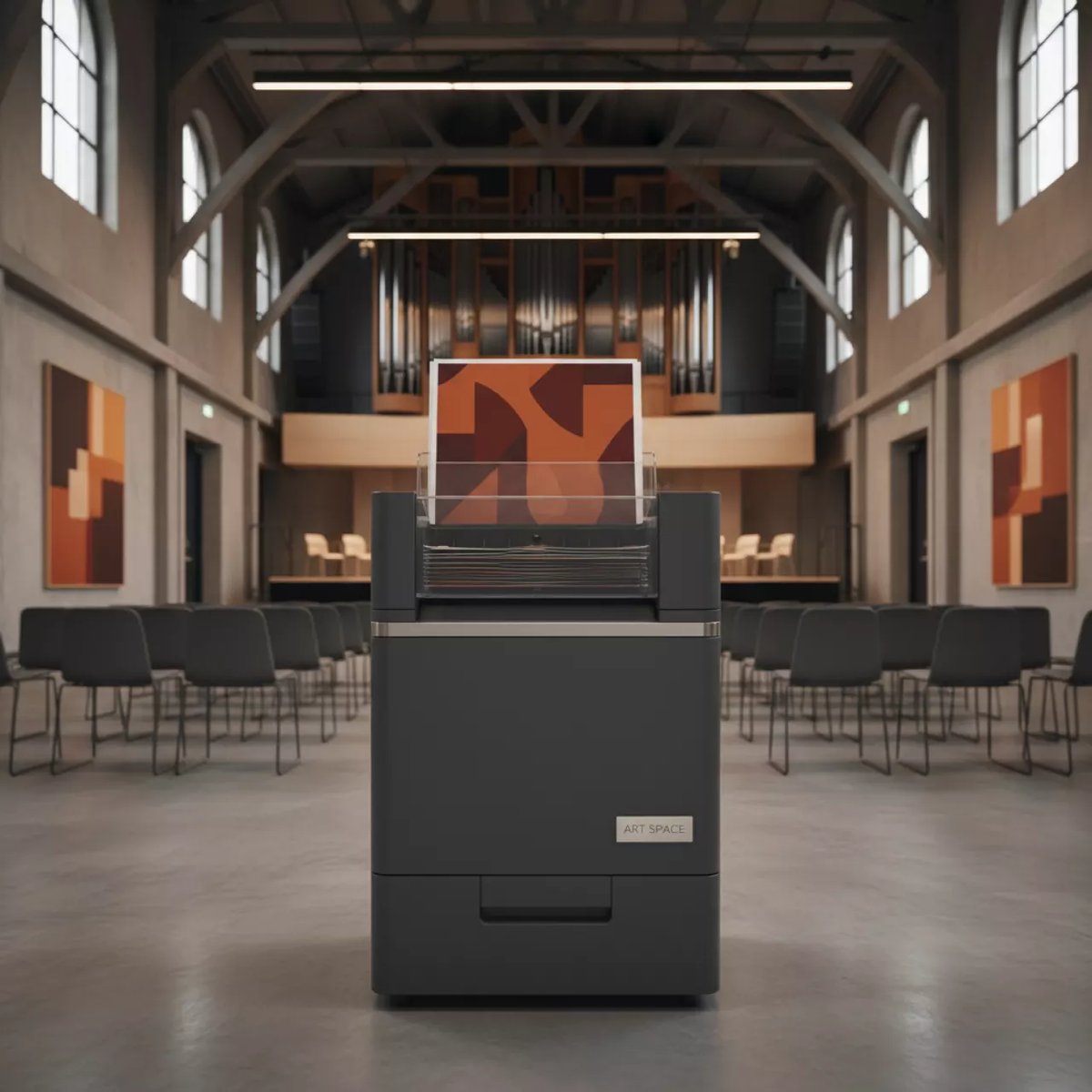 Аренда Фальцовщик Morgana DocuFold Pro в Зале органной и камерной музыки — ART SPACE