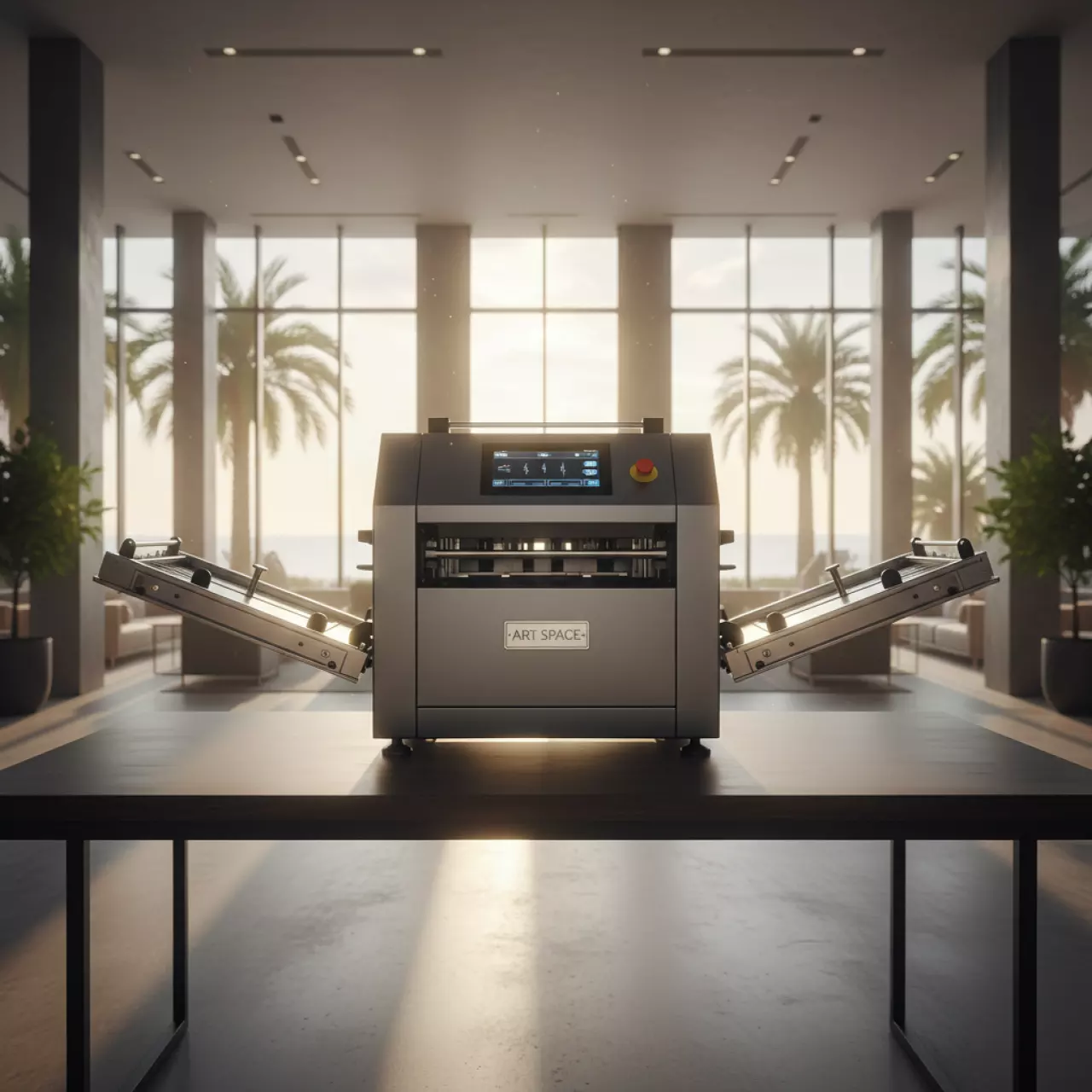 Аренда Фальцовщик Uchida EZF 200 в санатории «Сочи» — ART SPACE