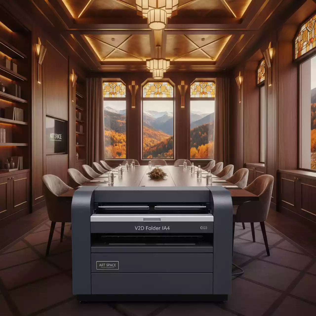 Аренда Фальцовщик V2D Folder IA4 в Golden Tulip Rosa Khutor — ART SPACE