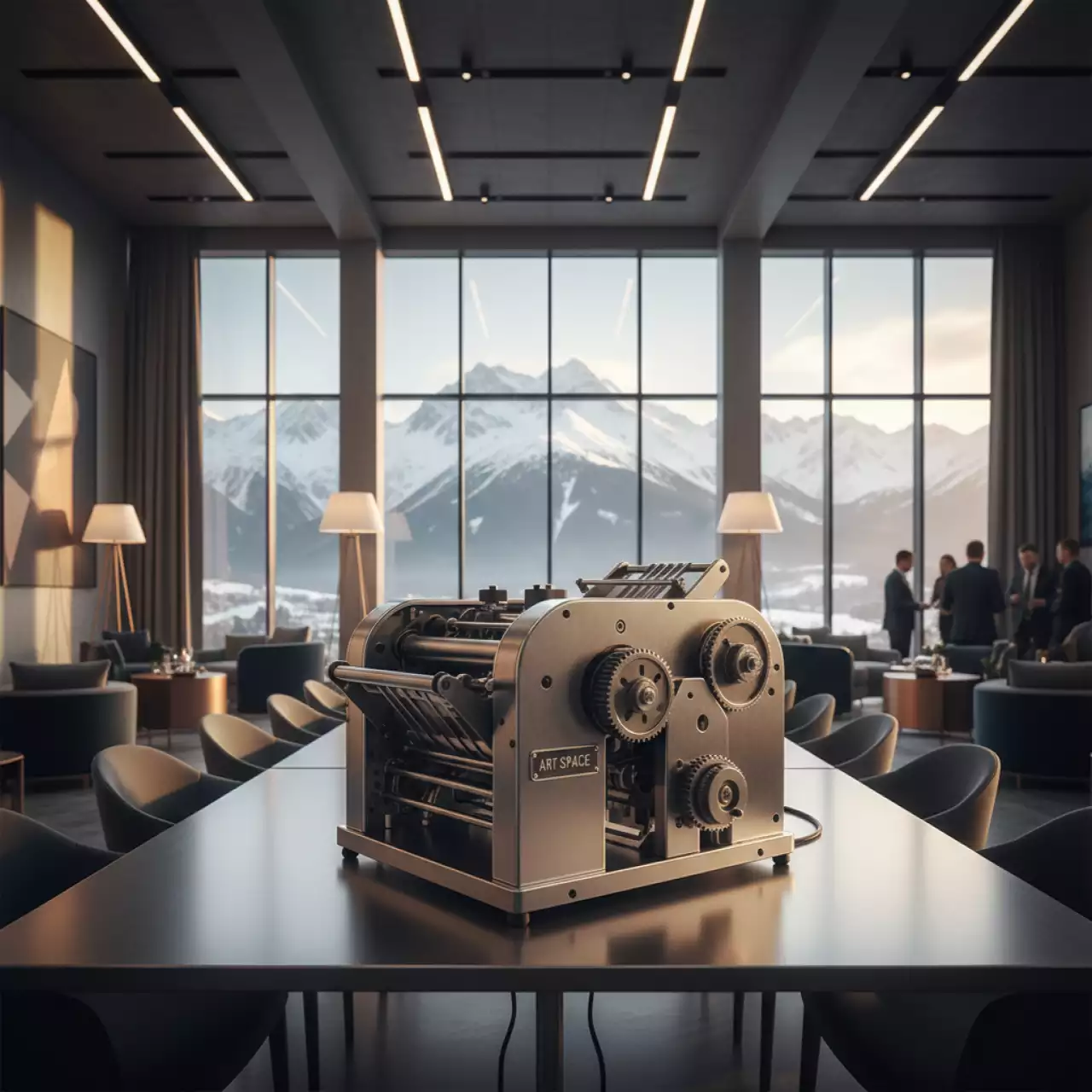 Аренда Фальцовщик Vektor Gar03 4 А3 в Radisson Hotel Rosa Khutor — ART SPACE