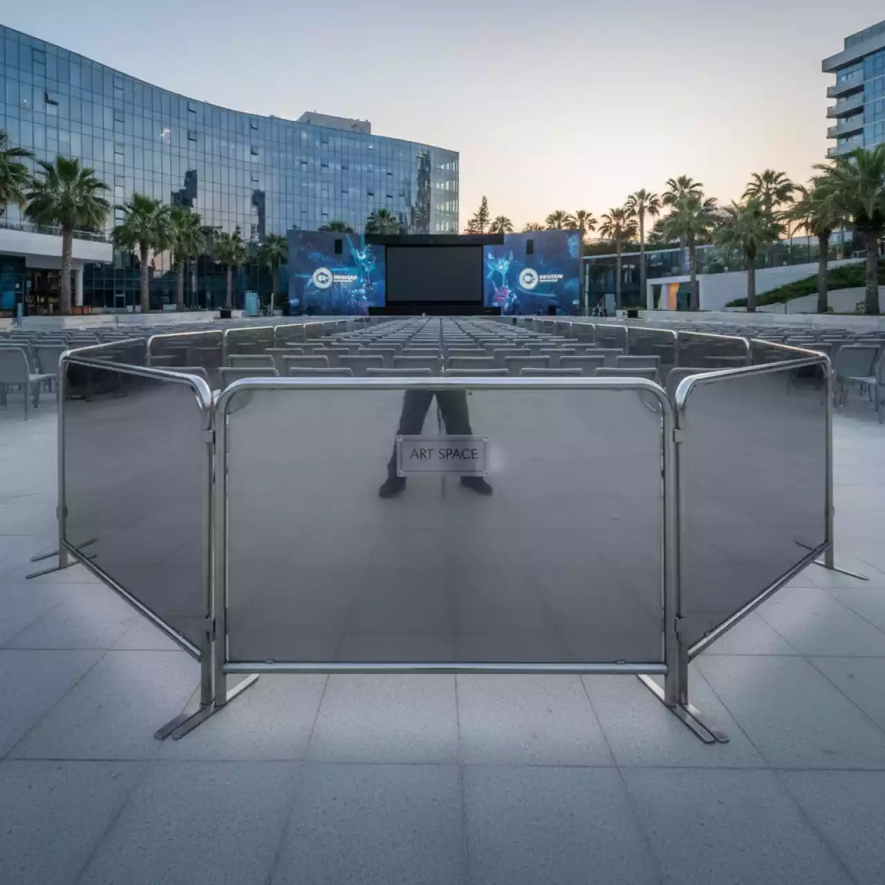 Аренда Фан барьер нержавеющий в комплексе Sea Galaxy — ART SPACE