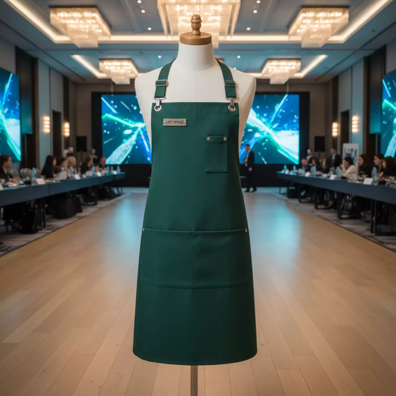 Аренда Фартук официанта темно зеленый в Sochi Marriott Krasnaya Polyana — ART SPACE