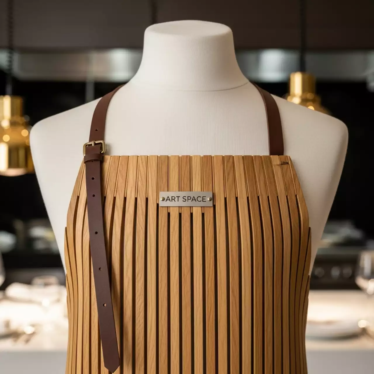 Аренда Фартуки деревянные для кухни в ресторане «Brunello» — ART SPACE