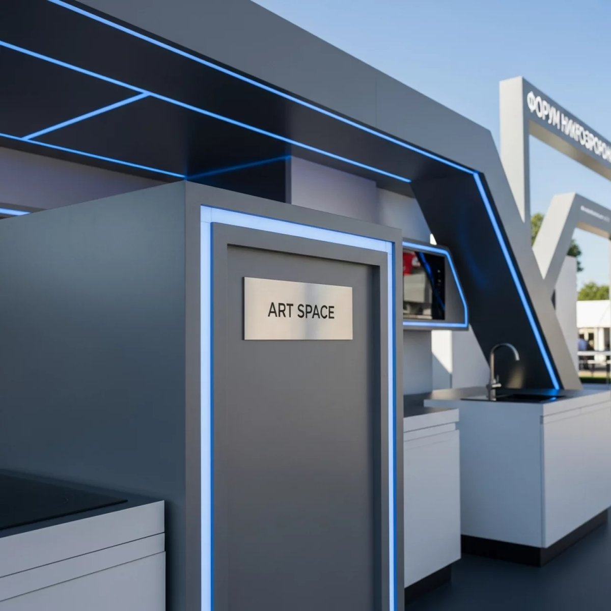 Аренда Фасады кухонные KITRO на Сочи Автодроме — ART SPACE