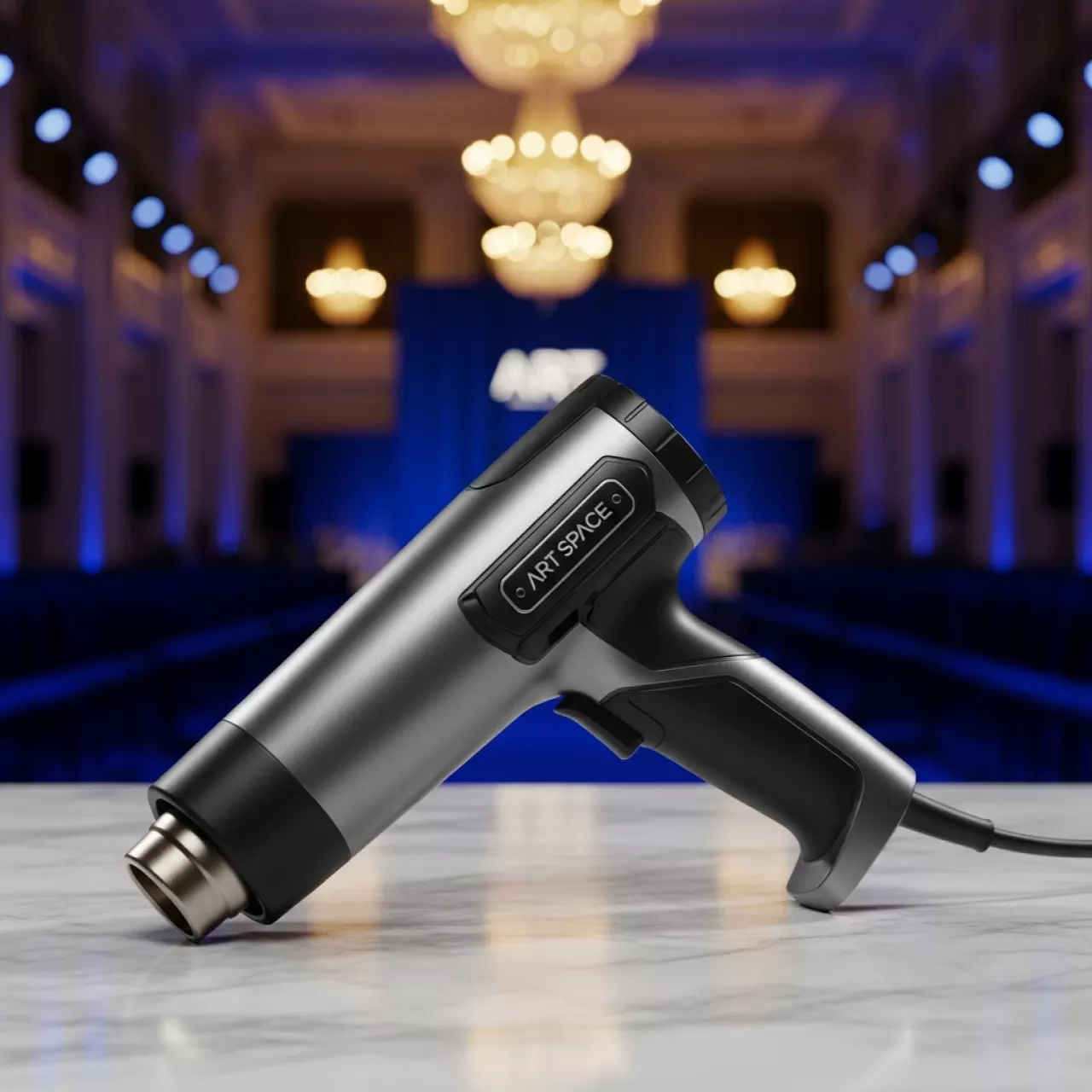 Аренда Фен технический аккумуляторный INGCO HGLI2003 в Green Flow Hotel — ART SPACE