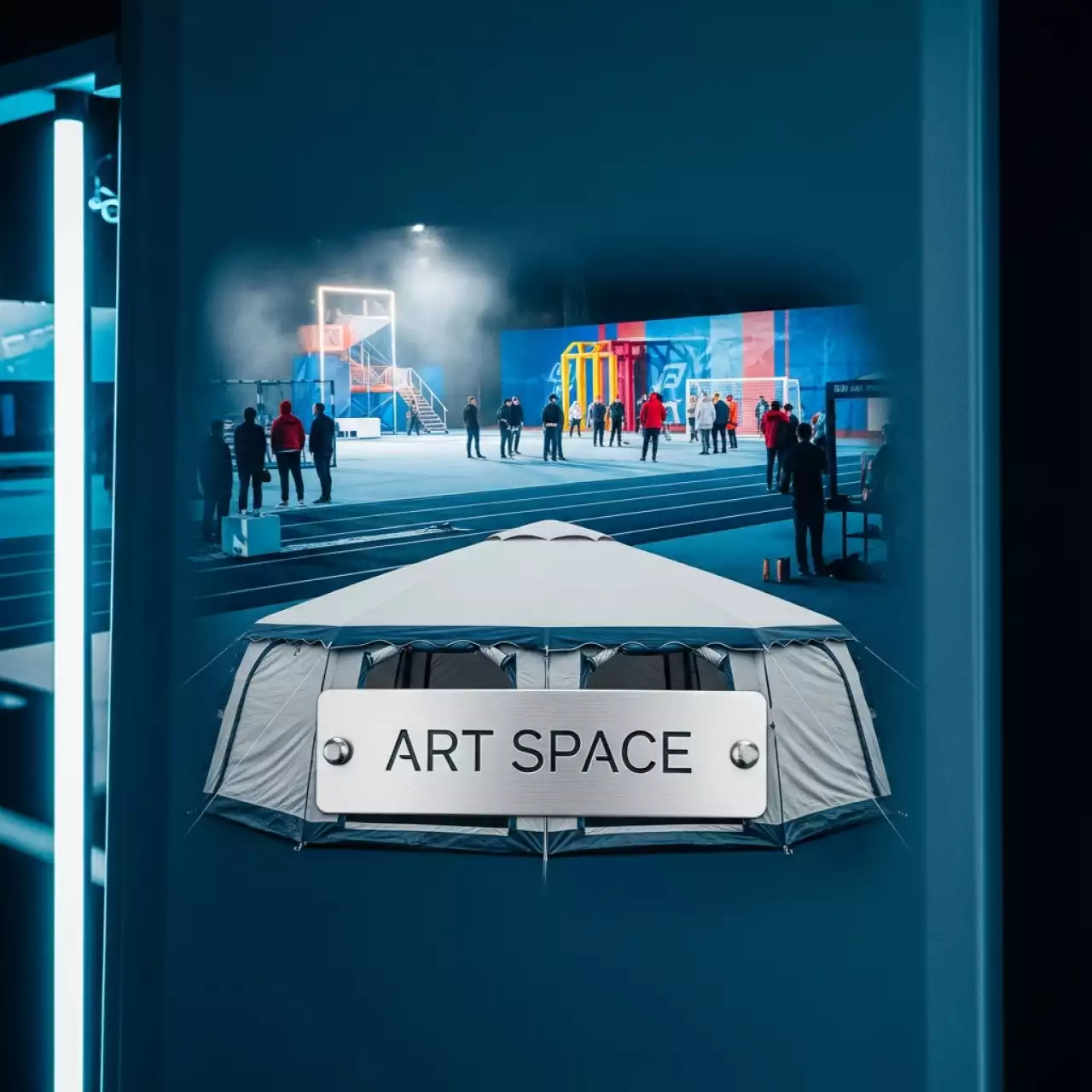 Аренда Ферма круглая Prolite 10 м H40V R500 из 8 секций в санатории «Металлург» — ART SPACE