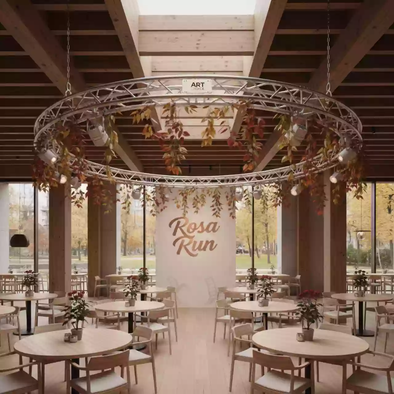 Аренда Ферма круглая Prolite 8 м H40V R500 в ресторане «Магадан» — ART SPACE