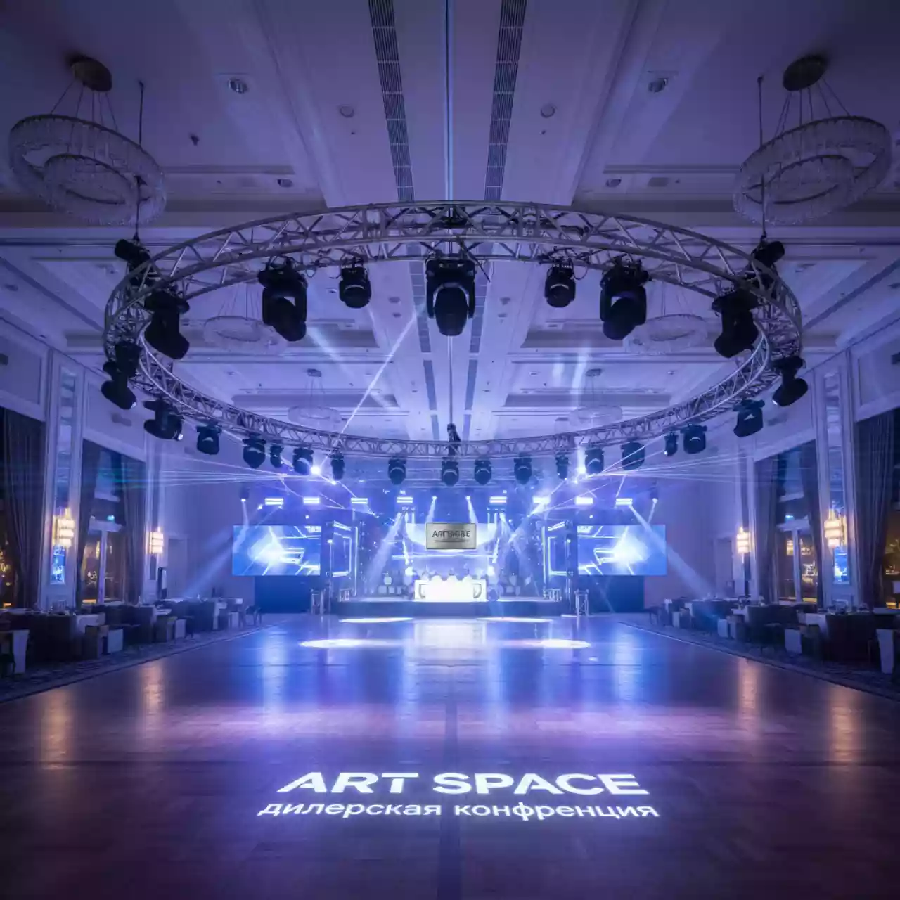 Аренда Ферма круглая Prolite H40V R600 12 м из 12 секций в Grand Karat Sochi — ART SPACE