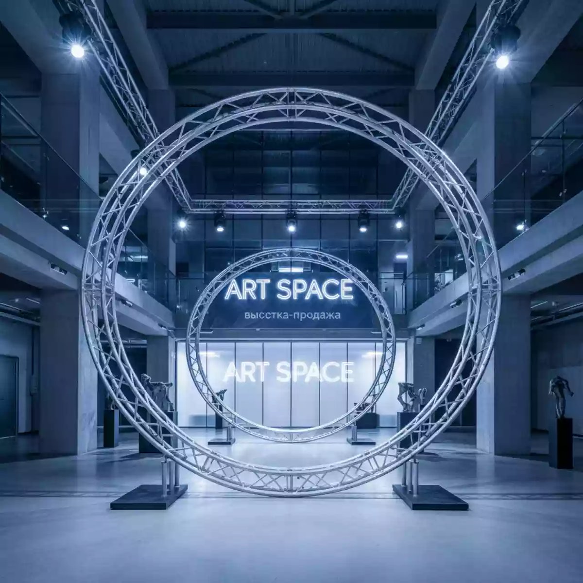 Аренда Ферма круглая Prolyte H 40V R 500 10 м из 8 секций в Cosmos Sochi Hotel — ART SPACE