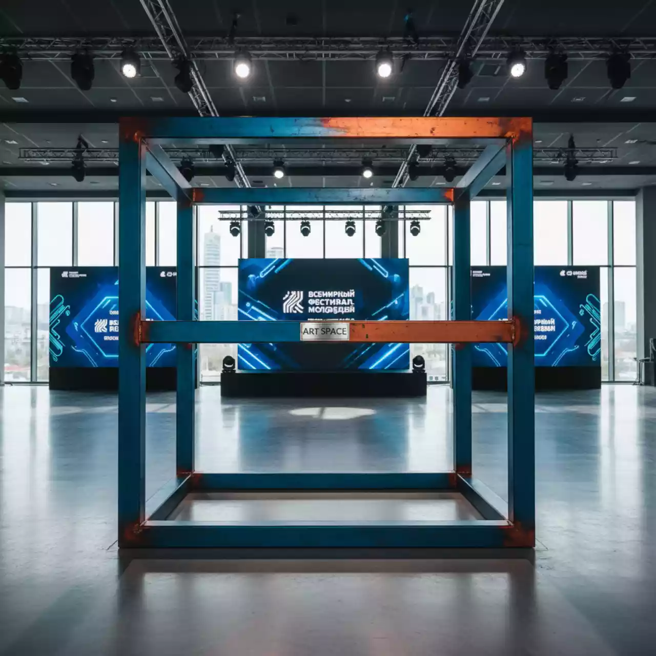 Аренда Ферма квадратная 1000х390х390 в Cosmos Sochi Hotel — ART SPACE