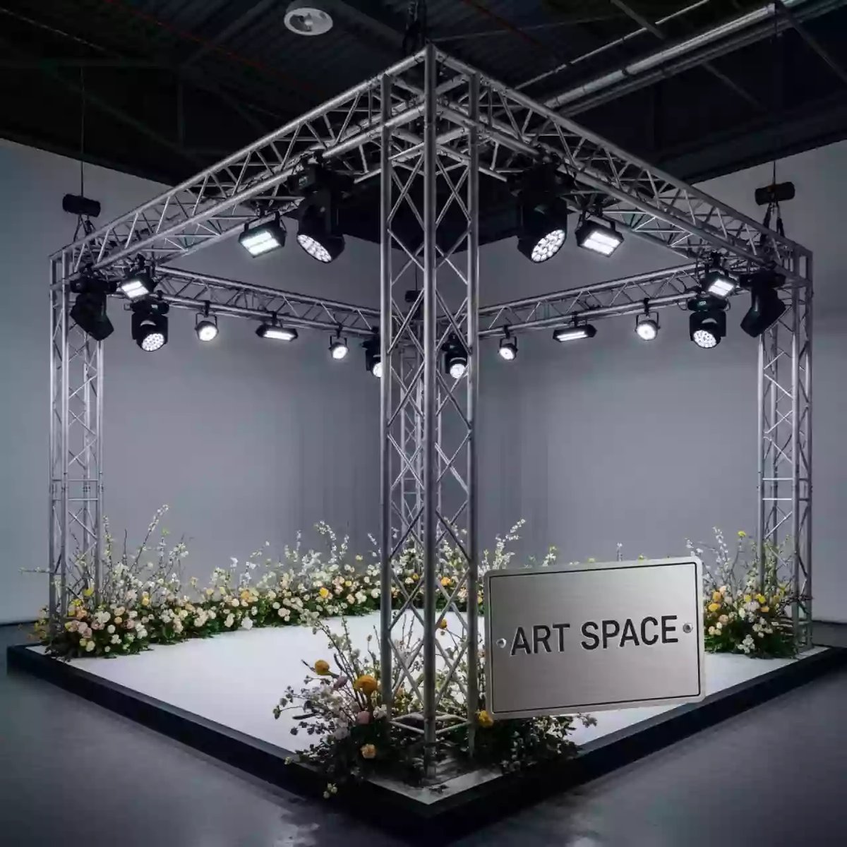 Аренда Фермовая конструкция 4х4 м в Alpha Sirius — ART SPACE