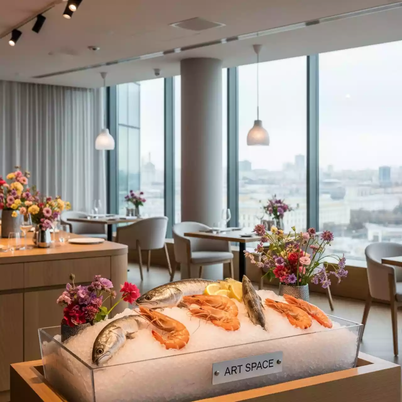 Аренда Фестиваль «Москва — на волне. Рыбная неделя» Москва в ресторане «Brunello» — ART SPACE