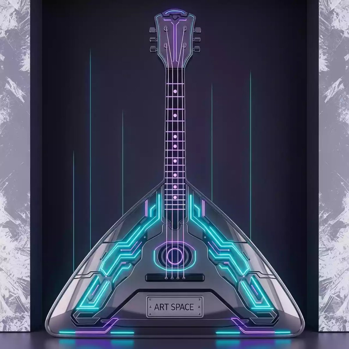 Аренда Фигура ростовая балалайка большая в ресторане «Brunello» — ART SPACE