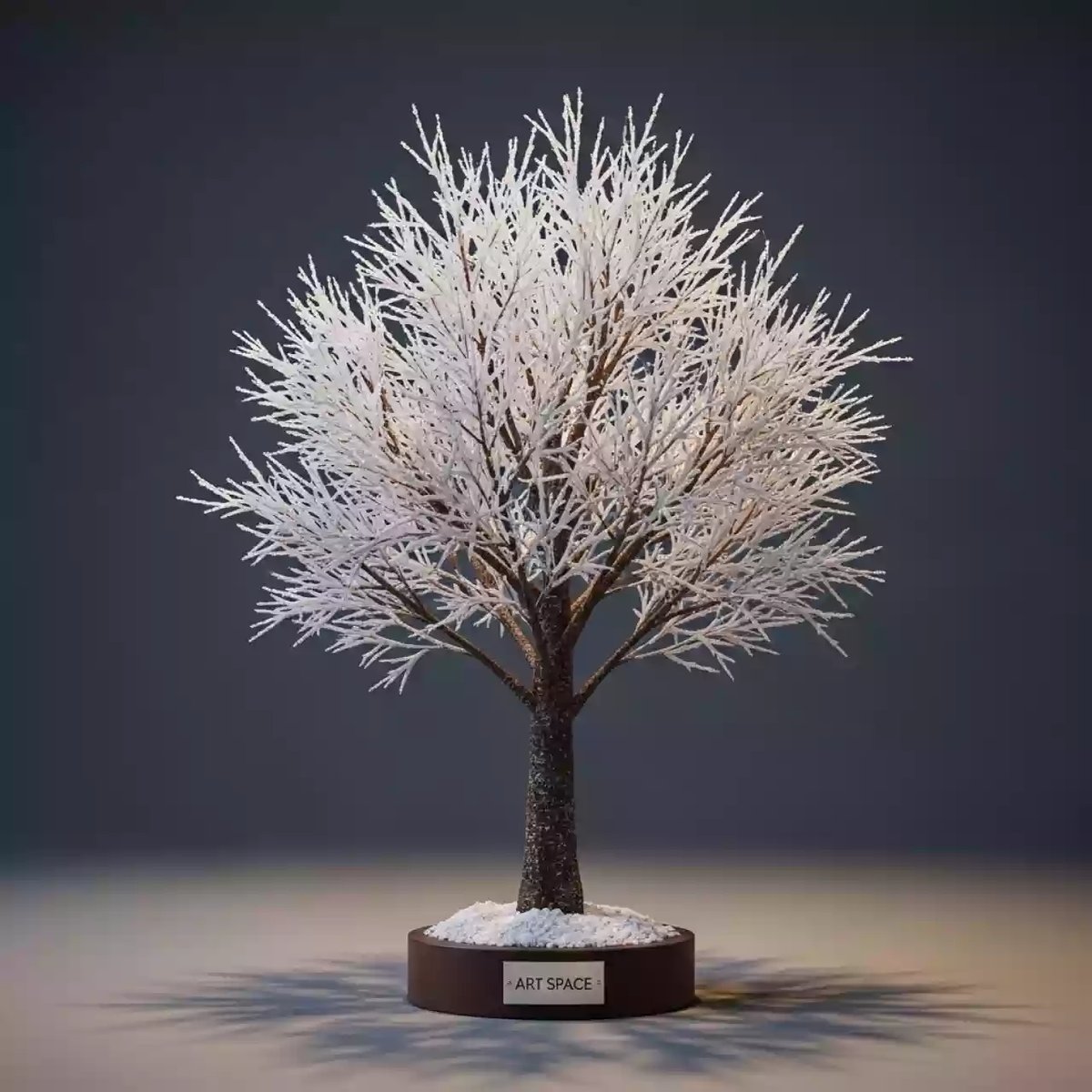 Аренда Фигура ростовая снежное дерево малая в Imeretinskiy Hotel — ART SPACE