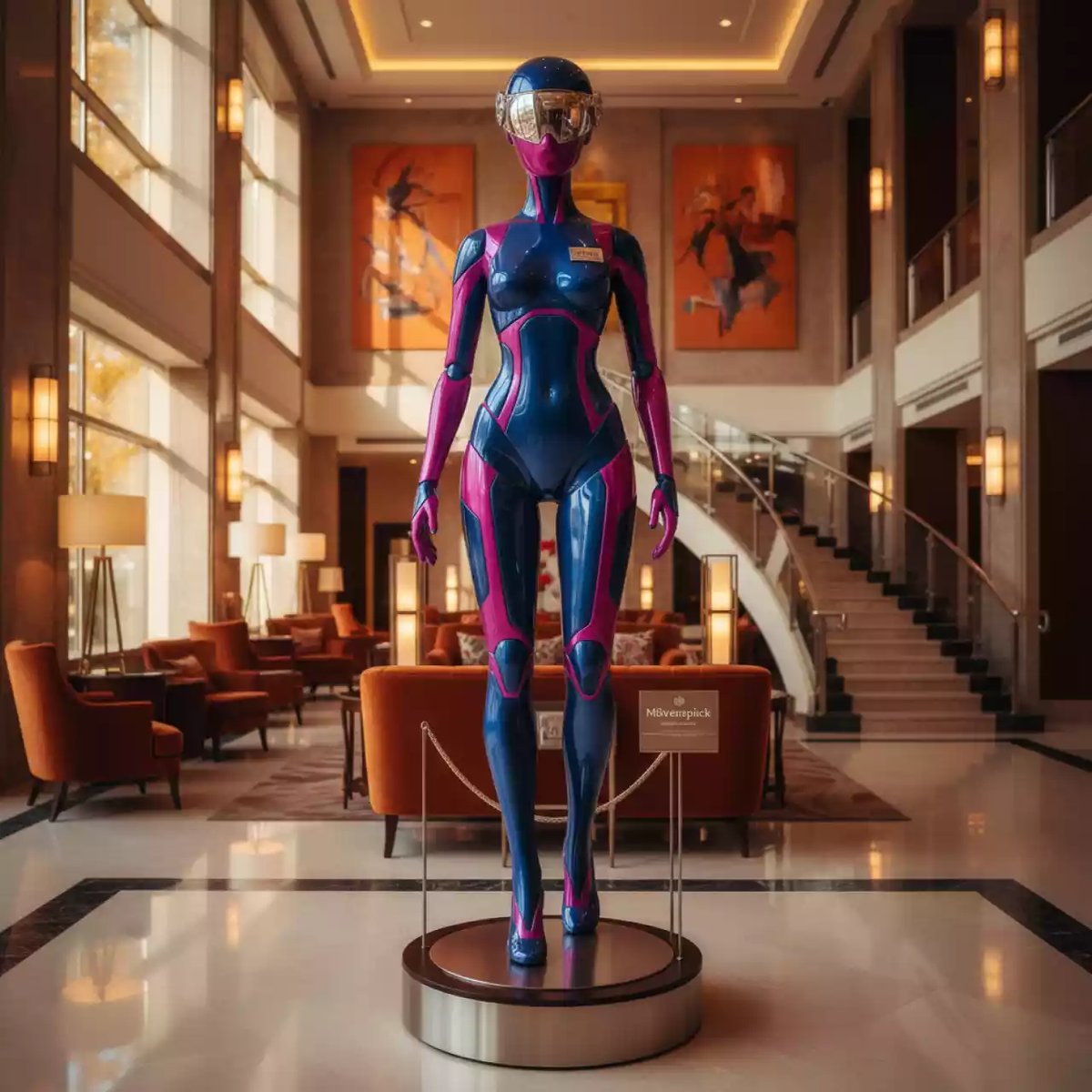 Аренда Фигурка BRATZ AI в Mövenpick Hotel — ART SPACE