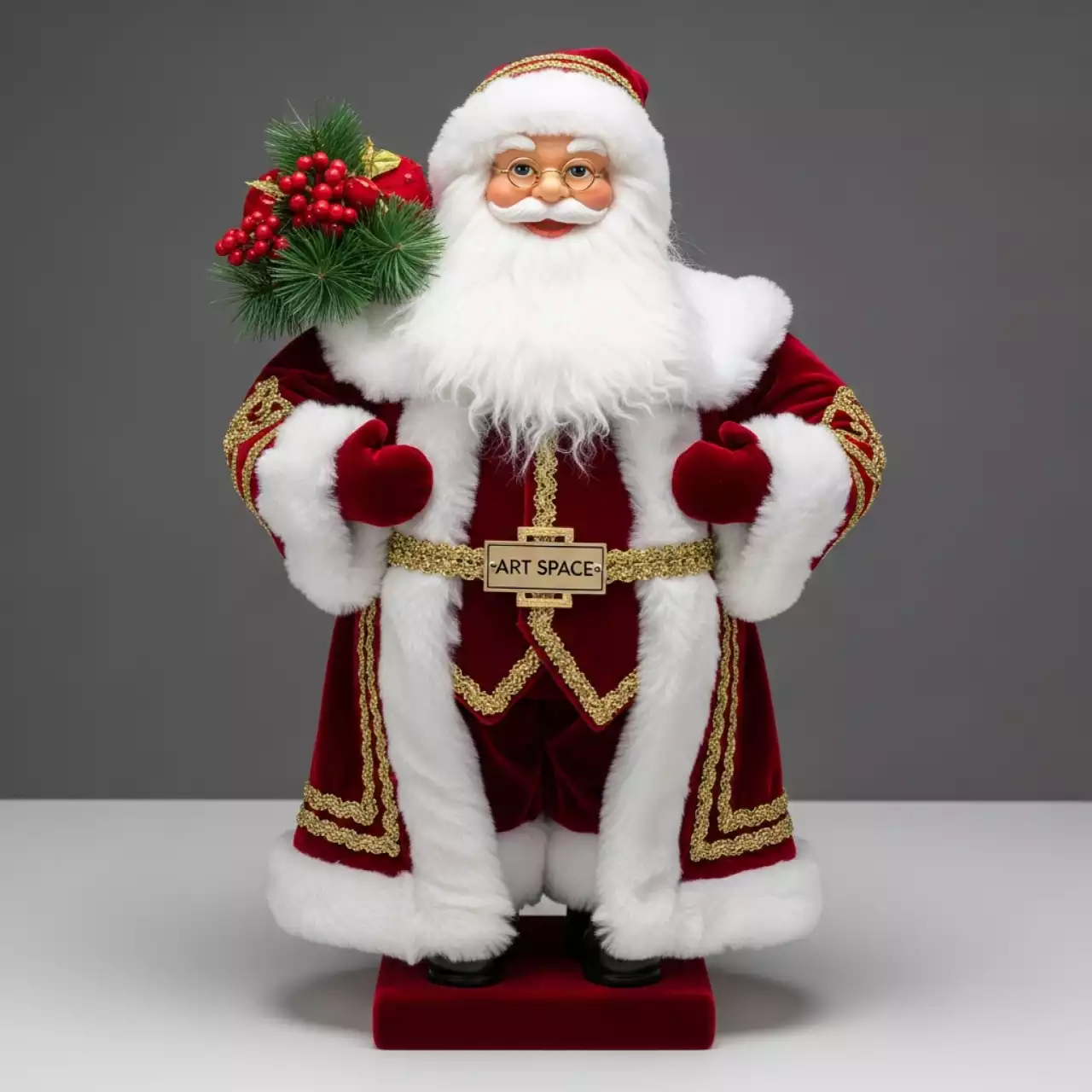 Аренда Фигурка Дед Мороз 60 см красный в Sport Inn Hotel & Wellness — ART SPACE