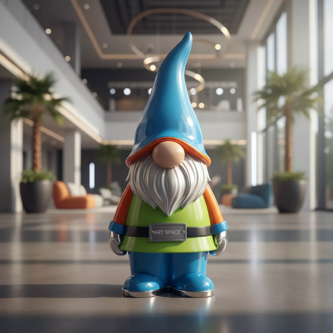 Аренда Фигурка Гном 35 см F2135 в Novotel Resort — ART SPACE